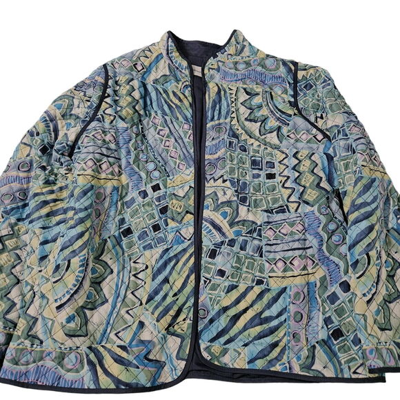 Alfred Dunner Womens Shrug Multi-Color Size 16 100% Polyester - Picture 1 of 12
